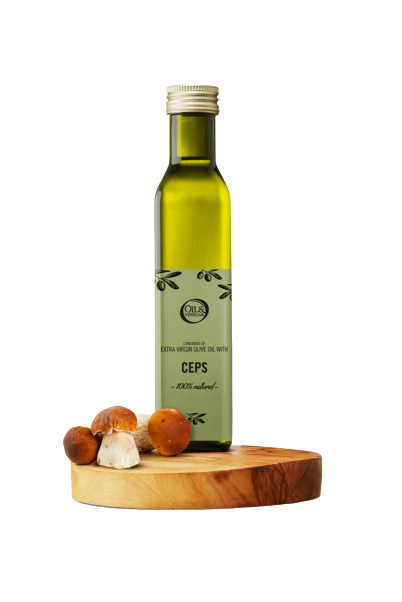 Extra Vierge Olijfolie met Eekhoorntjesbrood - 250ml
