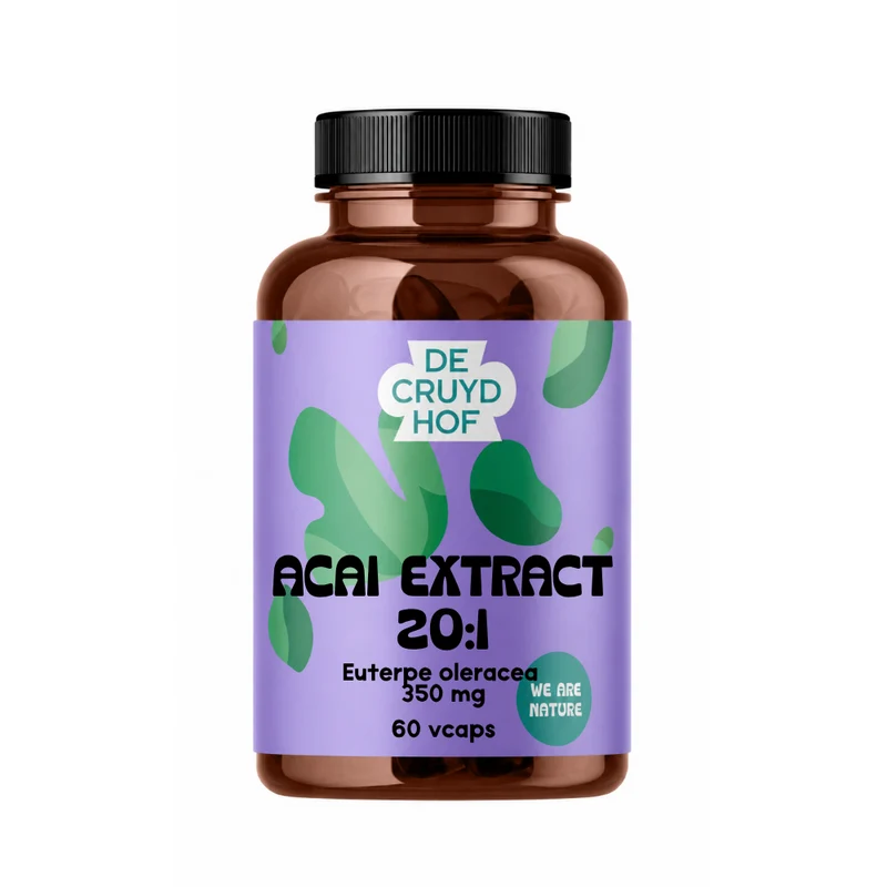 Cruydhof Acai extract 20:1 60 vcaps