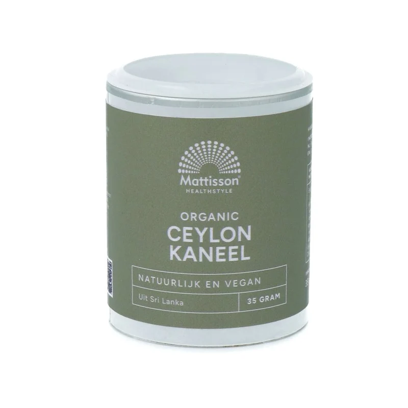 Mattisson Organic Ceylon Kaneel 35 gram