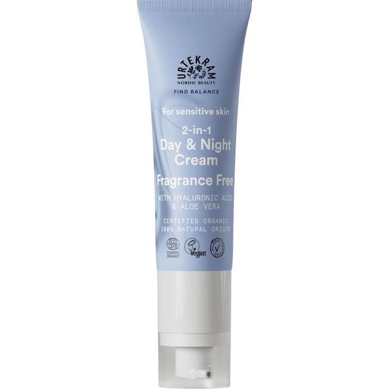 Urtekram Dag en nachtcreme fragrance free 50 ml