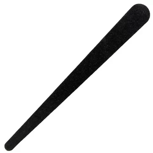 Nail File Black Teardrop 100/180