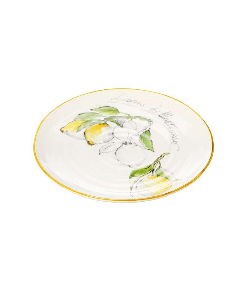 Limoni schaal plat - 39cm
