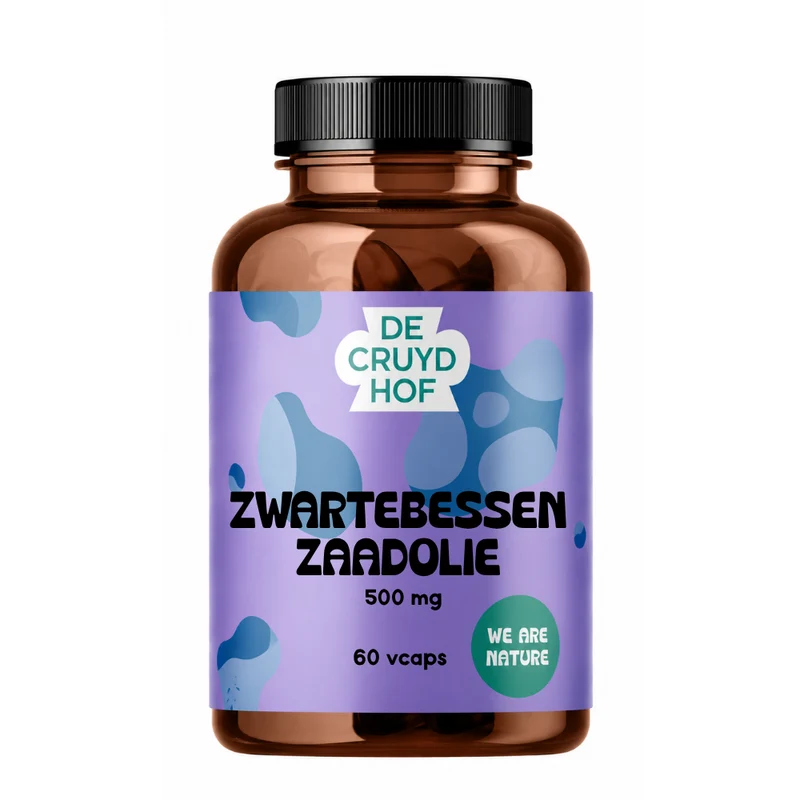 Cruydhof Zwartbessenzaadolie 60 vcaps