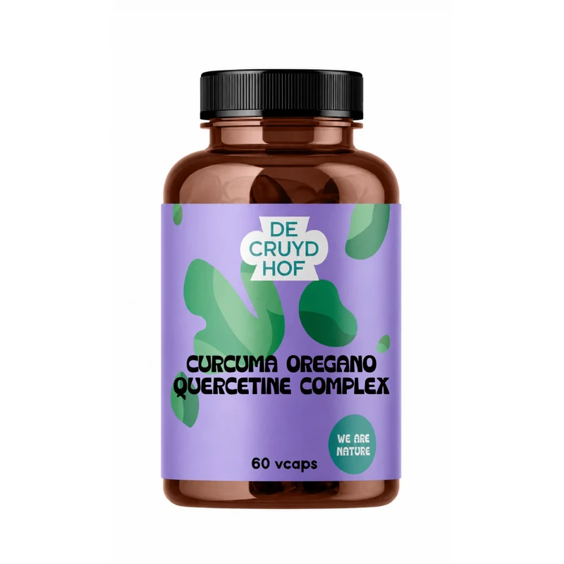 Cruydhof Curc oreg quercetine compl 60 vcaps