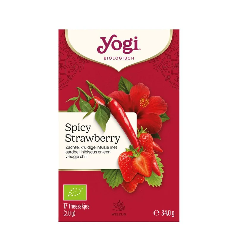 Yogi Tea Spicy strawberry bio 17 zk
