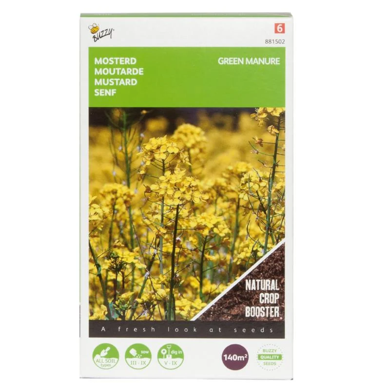 Buzzy® Groenbemester Gele Mosterd