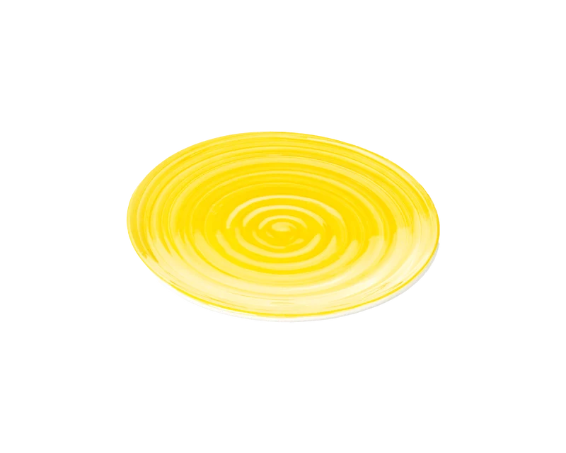 Limoni bord plat geel - 28cm