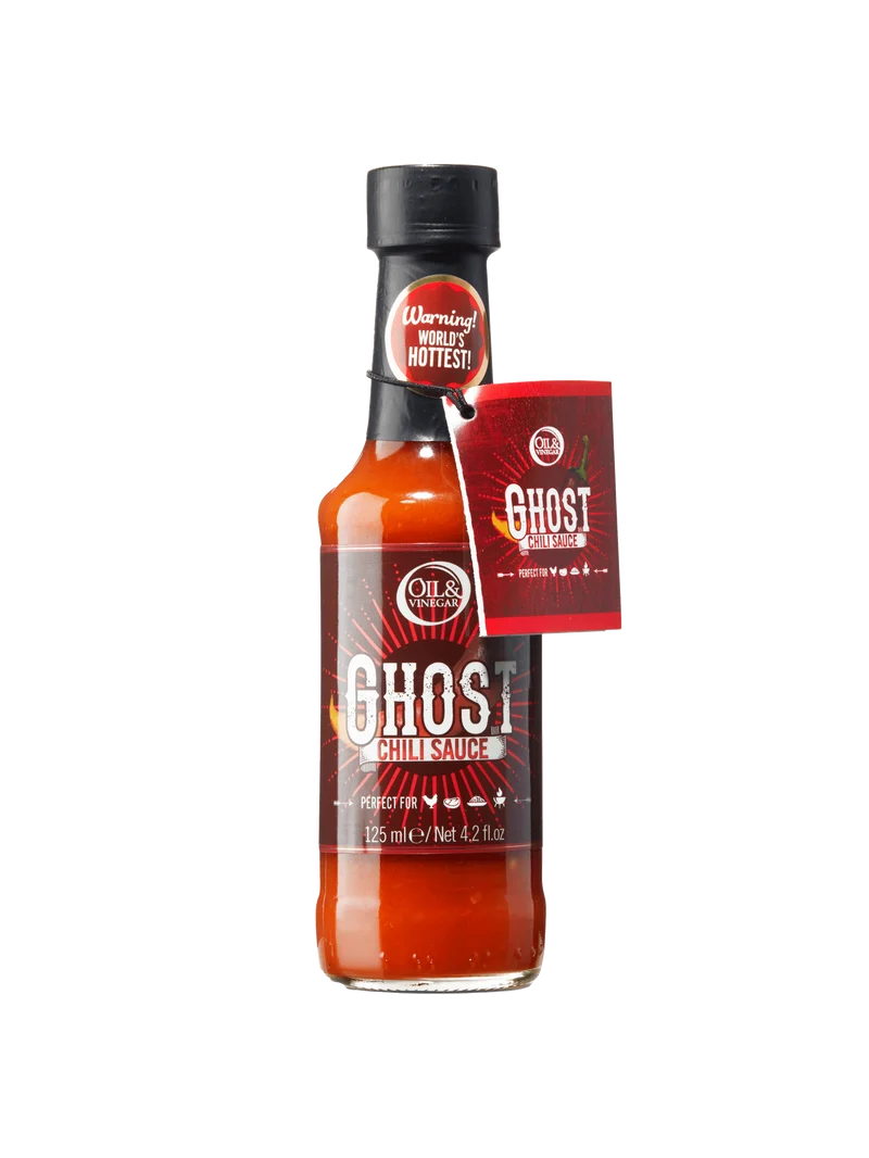 Ghost Chilipeper Saus - De heetste ter wereld! - 125ml