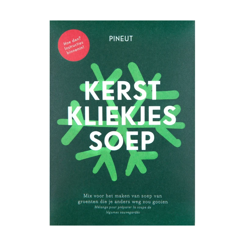 No waste starter | Kerstkliekjessoep | Brievenbuscadeau