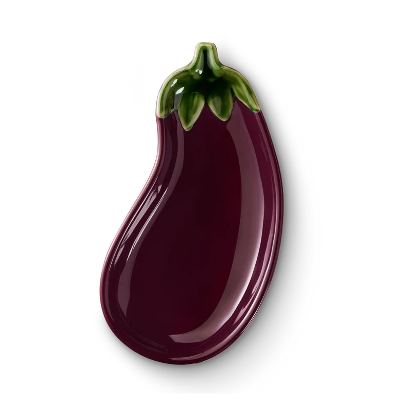 Aubergine bord - 19x10x2cm