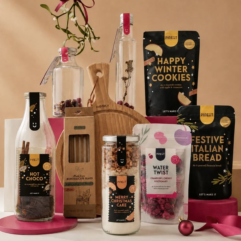 Origineel kerstpakket | Sociaal geproduceerd | Extra Large