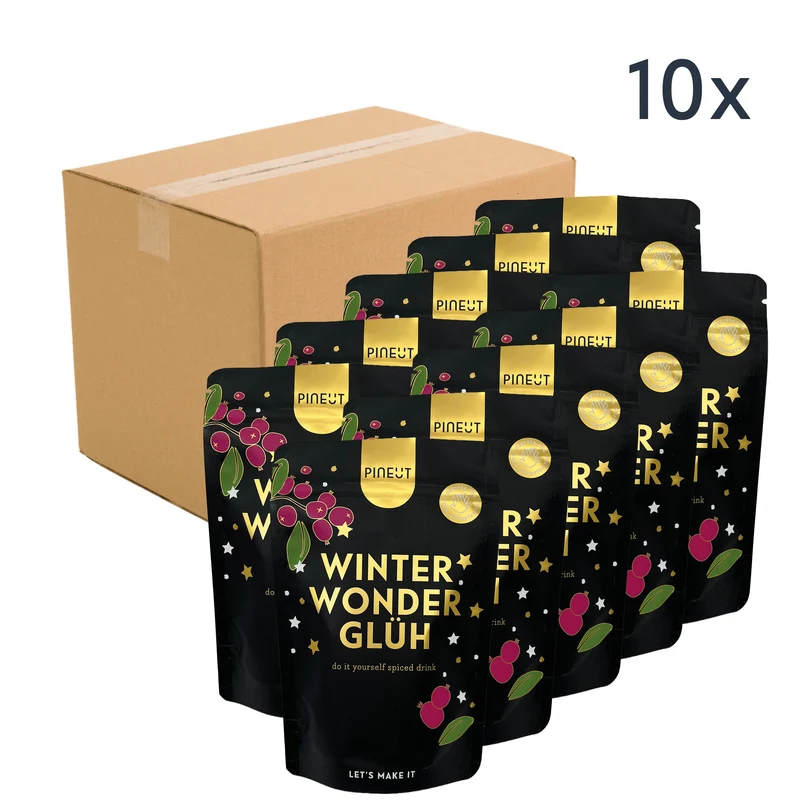 Winter Wonder Glühwein Pouchbag | Doos met 10 stuks