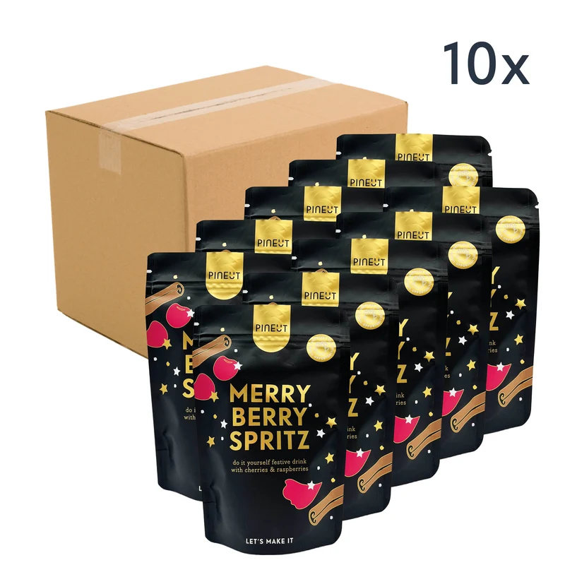 Merry Berry Spritz Mocktail Pouchbag | Doos met 10 stuks