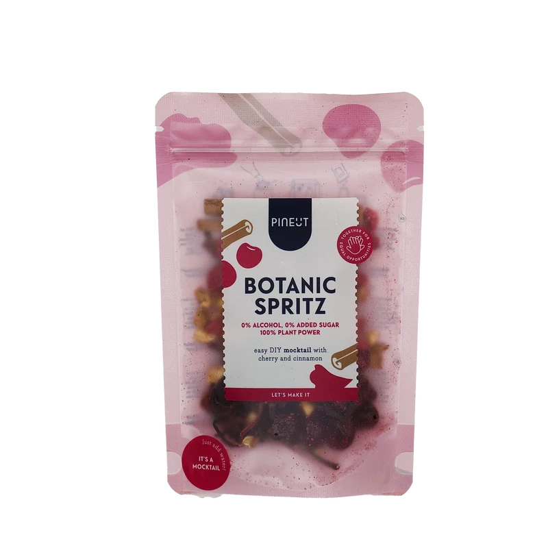 Botanic Spritz Mocktail | Pouchbag| Alcoholvrij | BIO