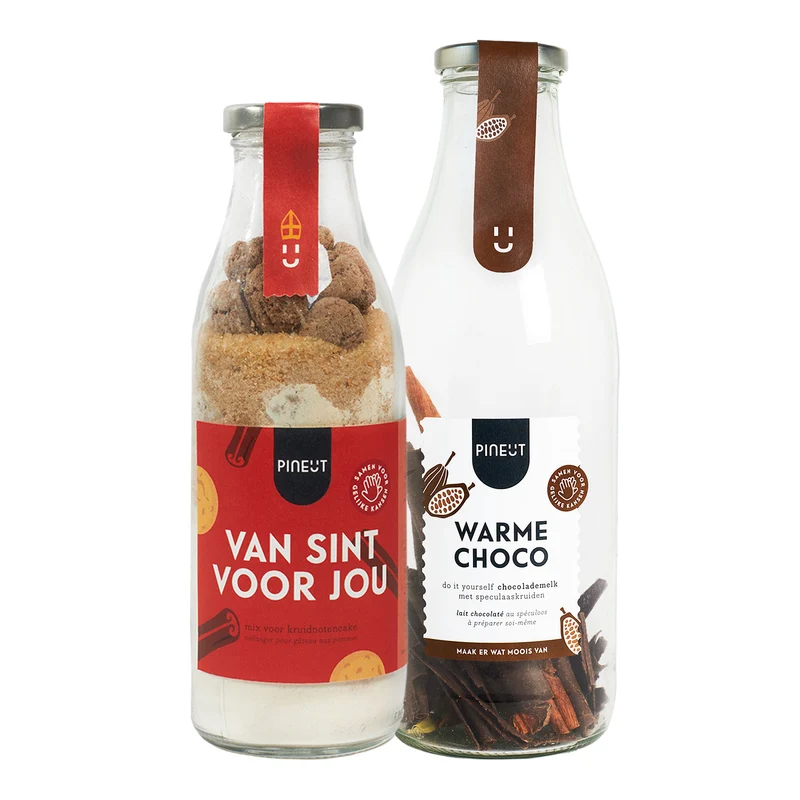 Chocolademelk & Kruidnotencake | Combi