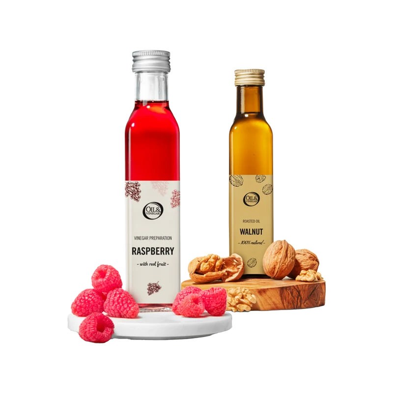 Framboos & Walnoot Duo – 2x250ml