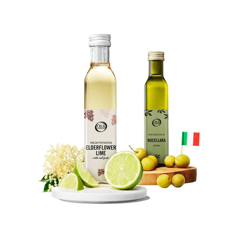 Vlierbloesem-Limoen & Nocellara Duo - 2x250ml