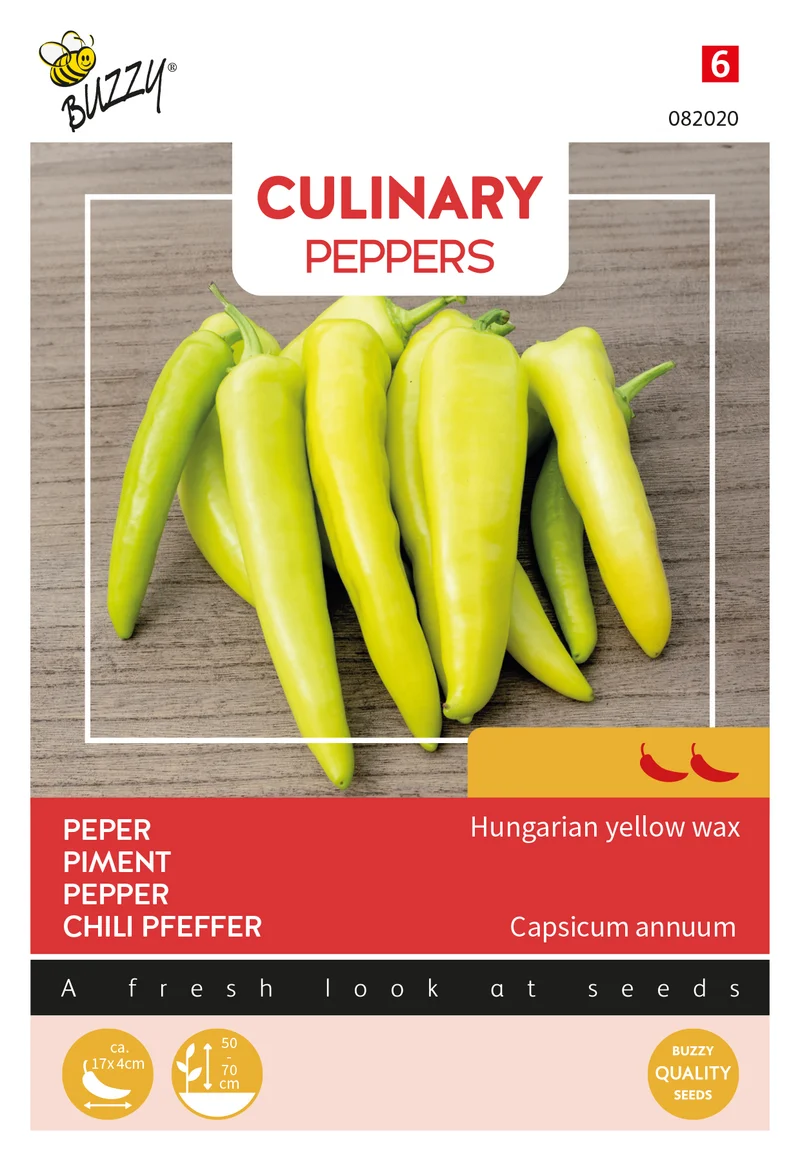 Buzzy® Culinary Peppers Hungarian yellow wax