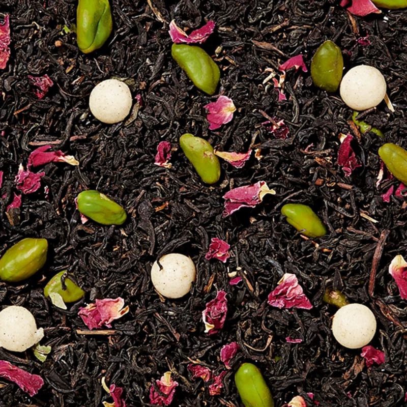 Pistache Marsepein - Zwarte Thee - China - 100 gram