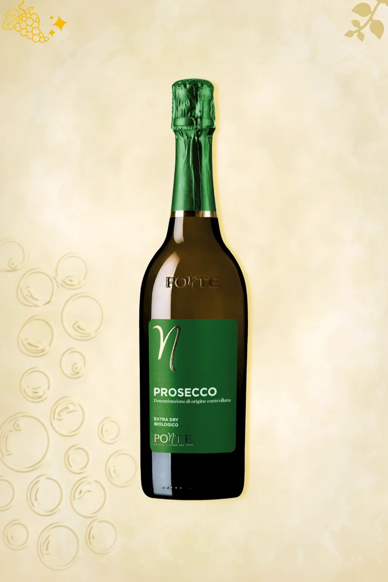 Ponte - Prosecco Spumante Organic (NV)