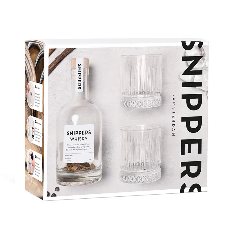 Originals Gift Pack Whisky | 2 Glasses | Snippers