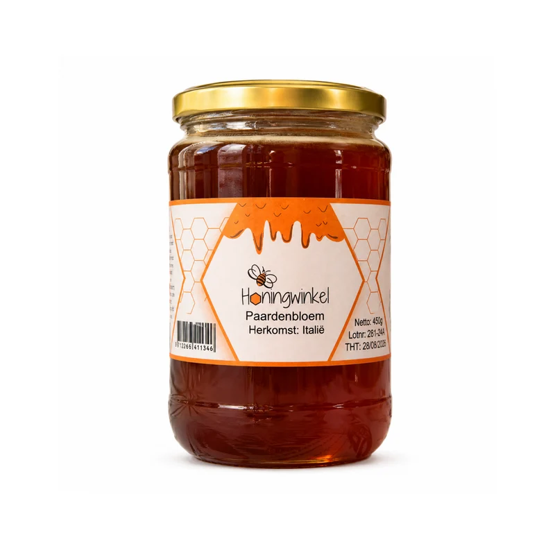 Paardenbloemhoning 900g Italie Honingwinkel (vloeibaar)