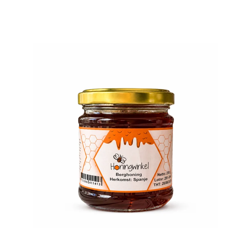 Berghoning 250g Spanje Honingwinkel (vloeibaar)