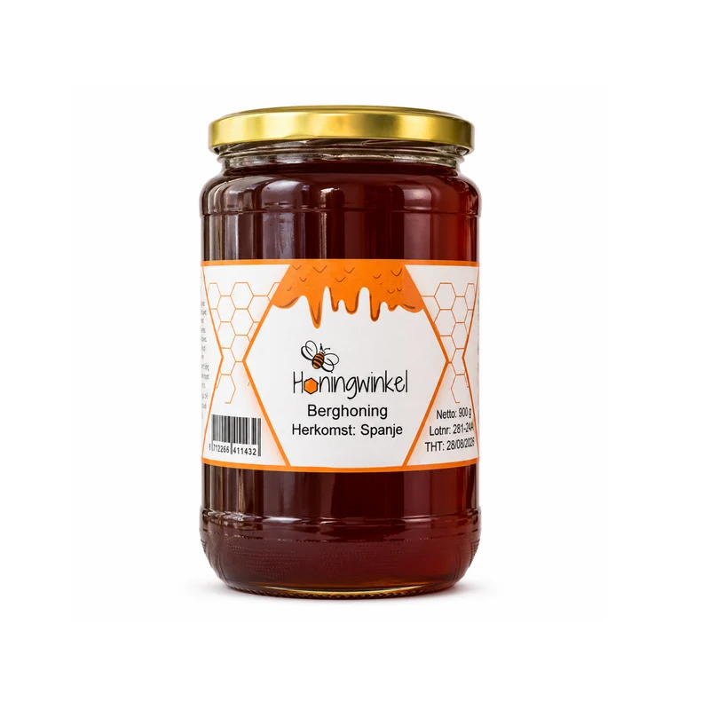 Berghoning 900g Spanje Honingwinkel (vloeibaar)
