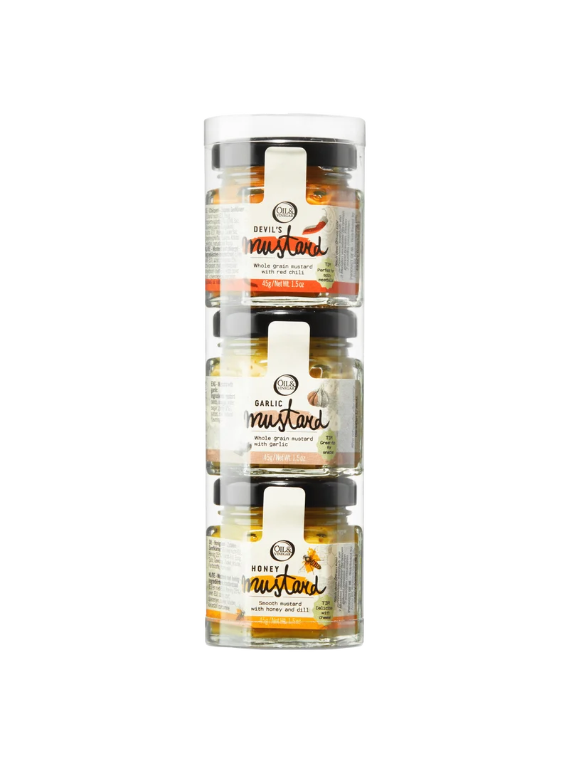 Mosterd Trio - Cadeauset - 135g