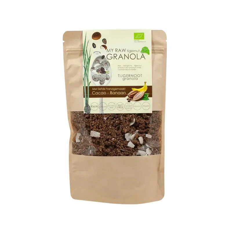 Vitiv Tijgernoot granola choc banaan 230 gram