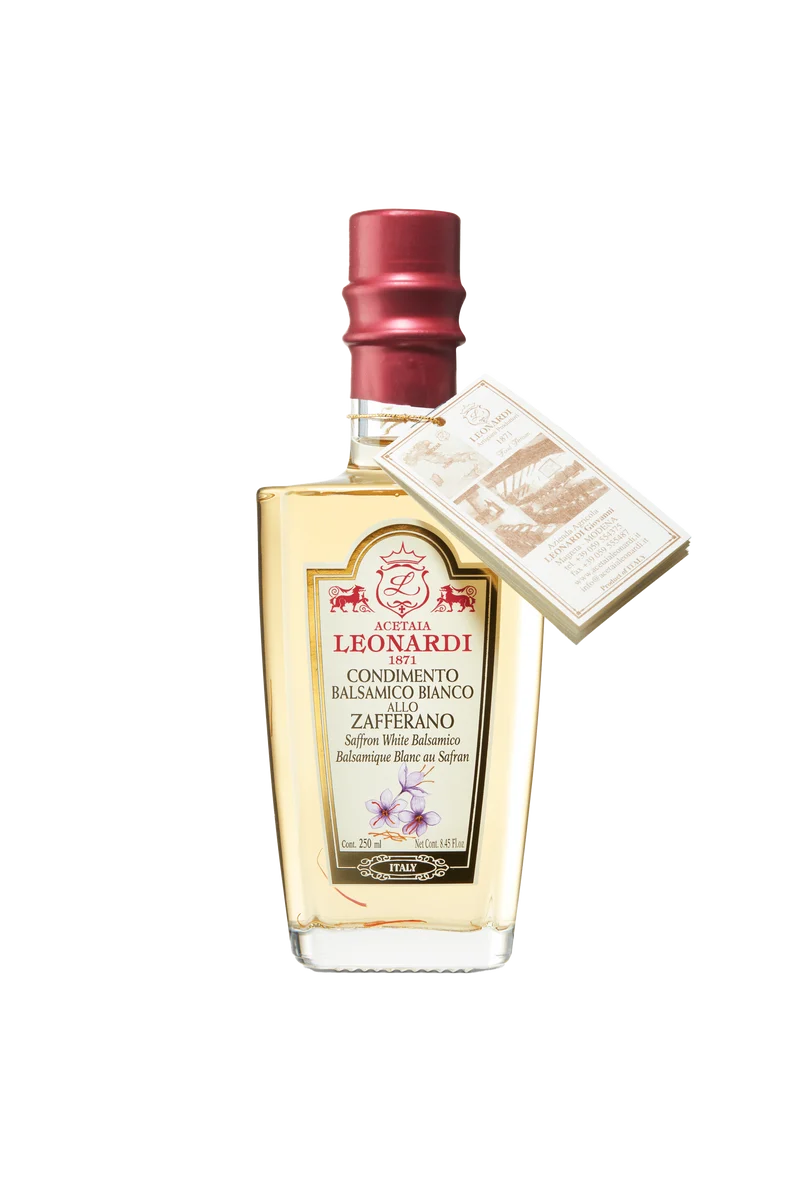 Witte Balsamicoazijn met Saffraan - Bianco allo Zafferano - 250ml