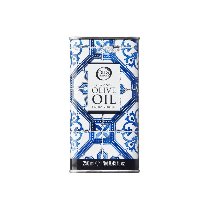 Biologische Extra Vierge Olijfolie in blik - BLUE - 250ml