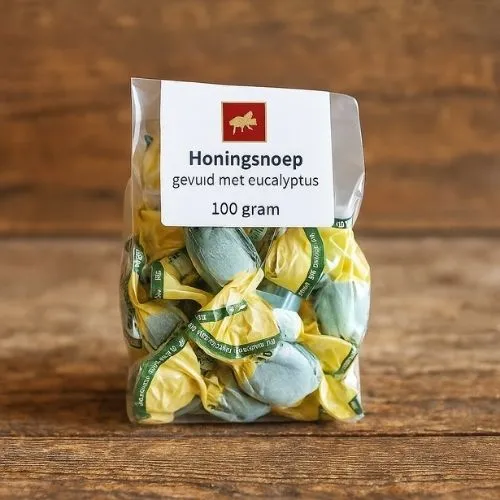 Eucalyptus Honingsnoepjes – Frisse Snoepjes met Honing en Eucalyptus
