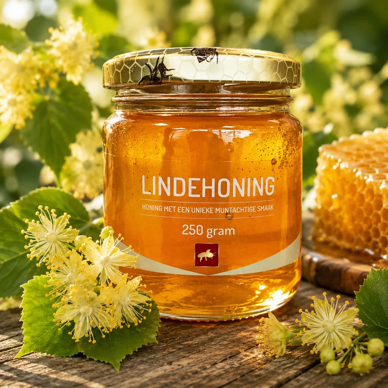Lindehoning – Aromatische Honing met Frisse Smaak