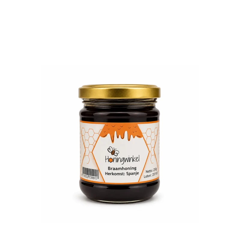 Braamhoning 250g Spanje Honingwinkel (vloeibaar)
