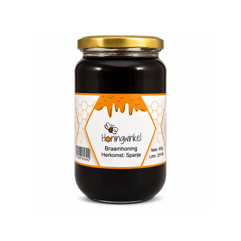 Braamhoning 900g Spanje Honingwinkel (vloeibaar)
