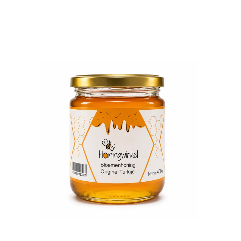 Bloemenhoning 450g Turkije Honingwinkel (vloeibaar)