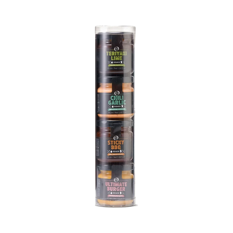 BBQ Saus Set - Cadeauset - 4x45ml