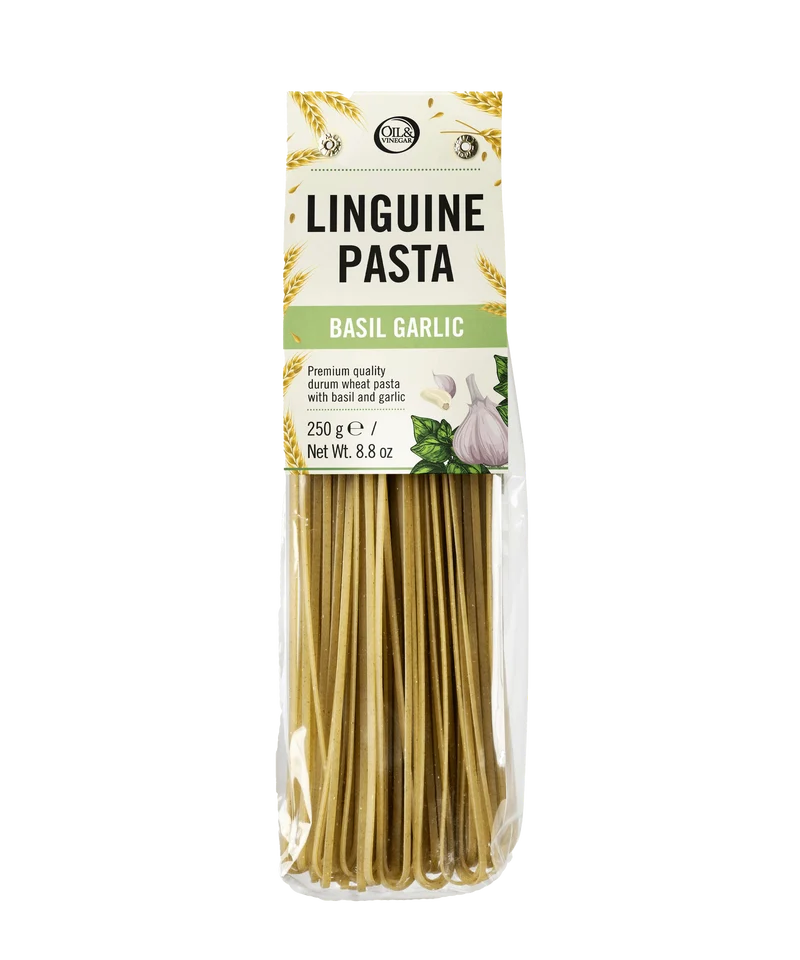 Linguine met Basilicum en Knoflook - 250g