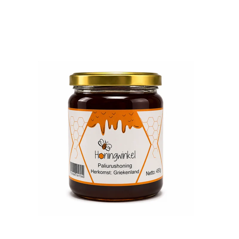 Paliurushoning 450g Griekenland Honingwinkel (vloeibaar)