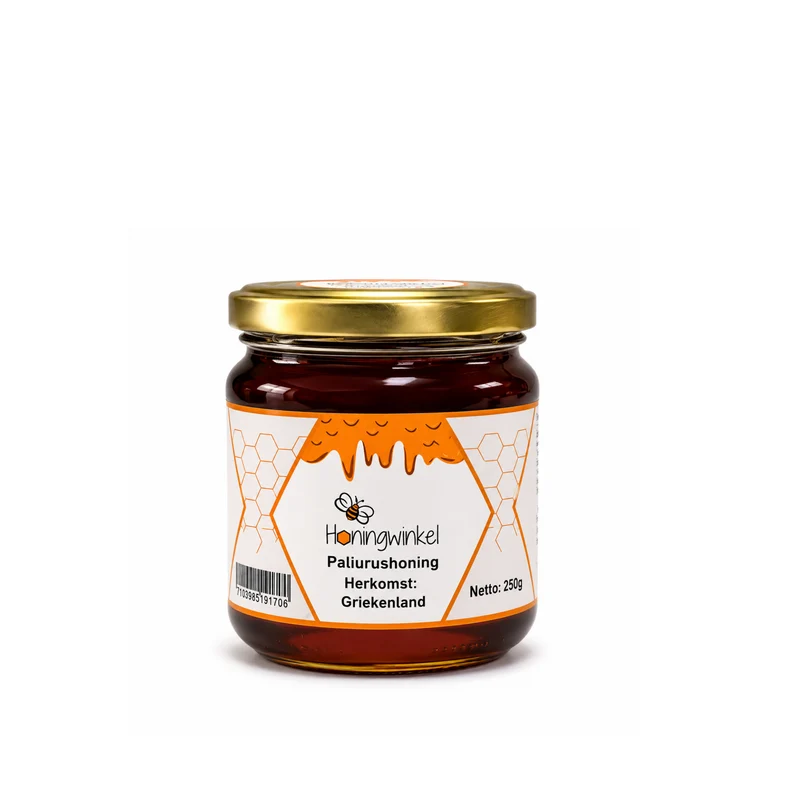 Paliurushoning 250g Griekenland Honingwinkel (vloeibaar)