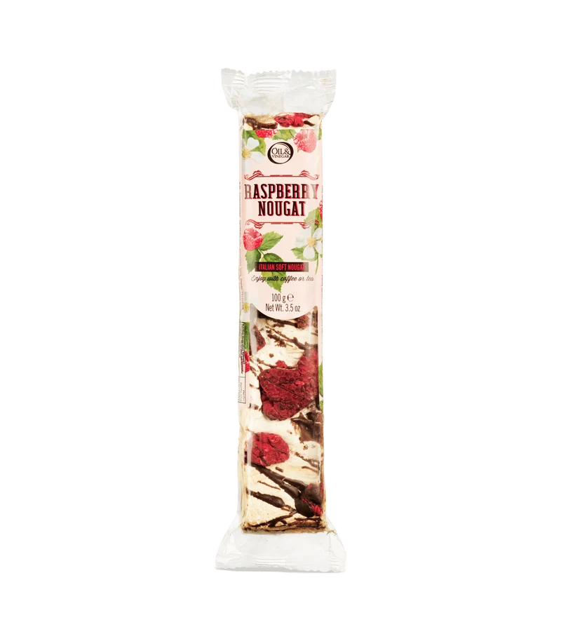 Framboos Nougat - 100g
