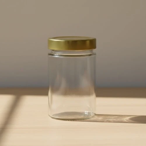 Premium glazen pot 335 ml – luxe potje per tray van 20 stuks