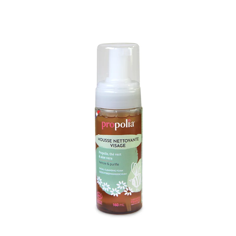Gezichtsreinigingsschuim met Propolis 160ml | Bio Reinigingsschuim