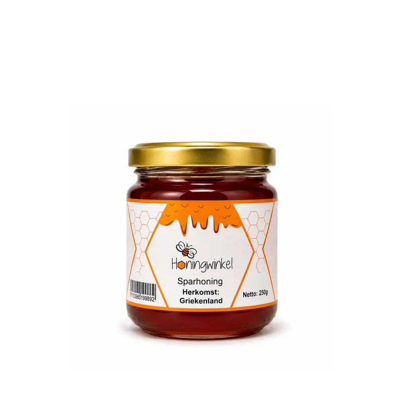 Sparhoning 250g Griekenland Honingwinkel (vloeibaar)