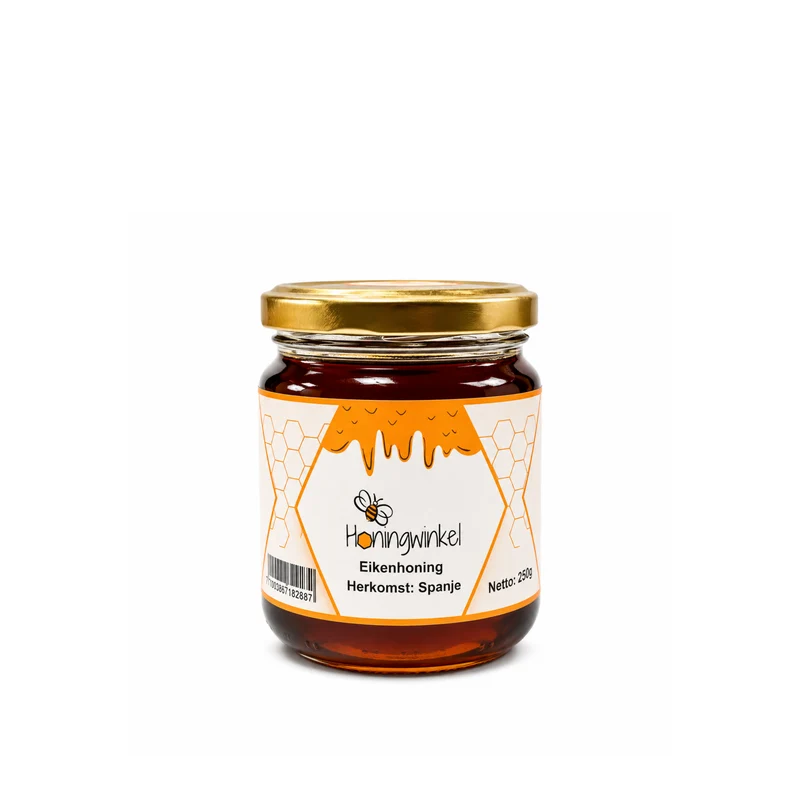 Eikenhoning 250g Spanje Honingwinkel (vloeibaar)