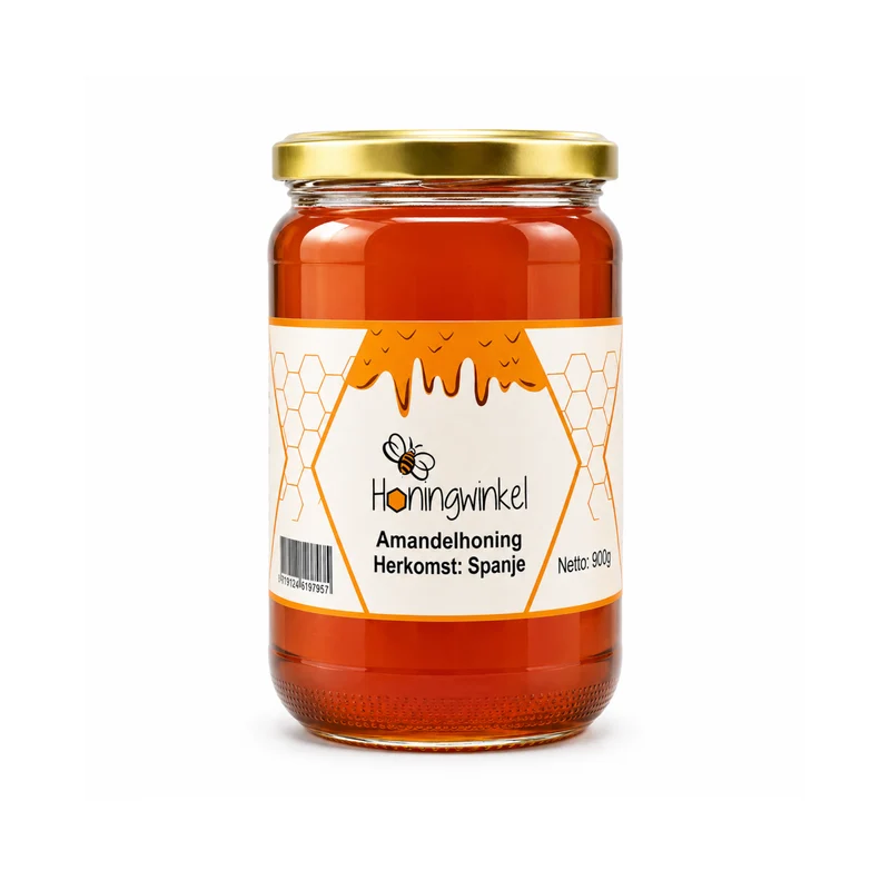 Amandelhoning 900g Spanje Honingwinkel (vloeibaar)