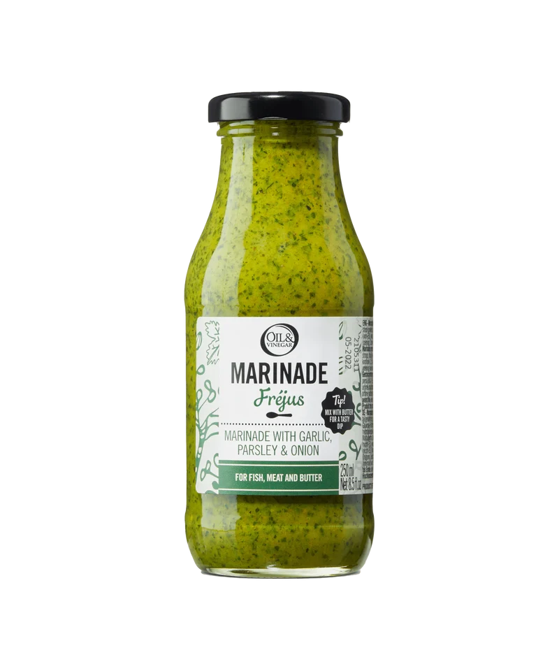 Marinade Fréjus met Knoflook, Peterselie & Ui - 250ml