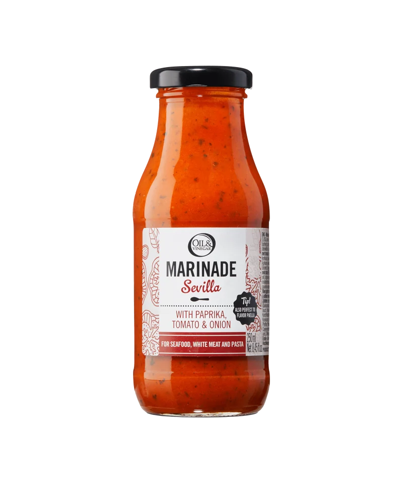 Marinade Sevilla met Paprika, Tomaat & Ui - 260ml