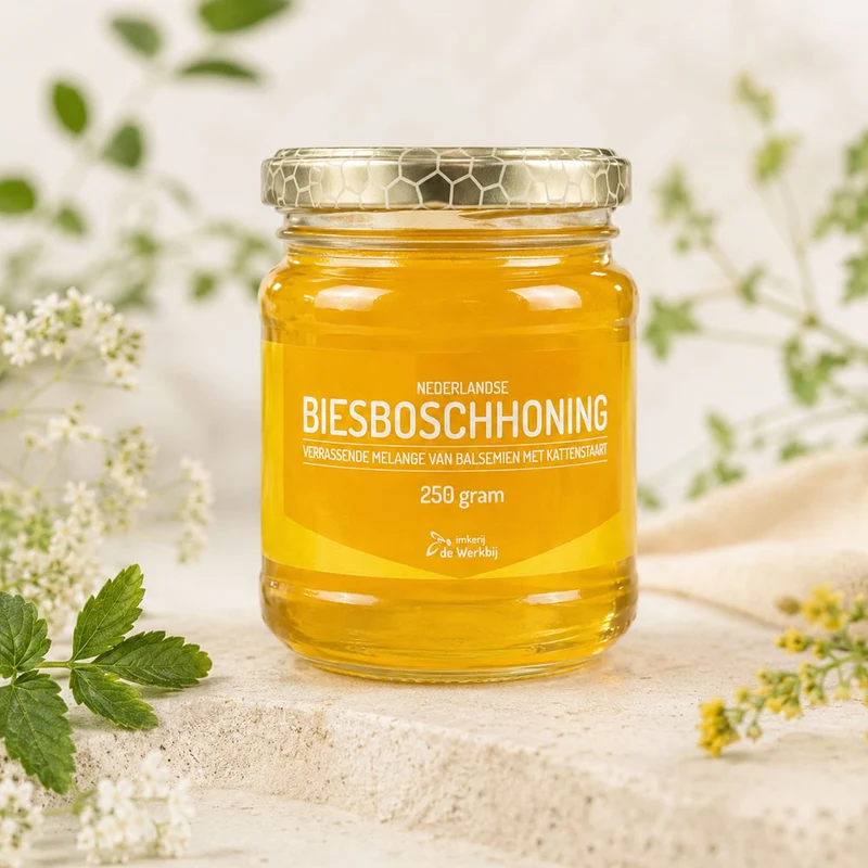 Nederlandse Biesboschhoning – melange van balsemien en kattenstaart
